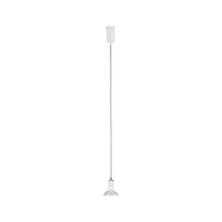 Lampa wisząca RUNA GU10 max.1x20W 230V biały / szary metal