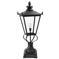 Latarnia cokołowa Wilmslow  Czarne WSLN1-BLACK Elstead Lighting