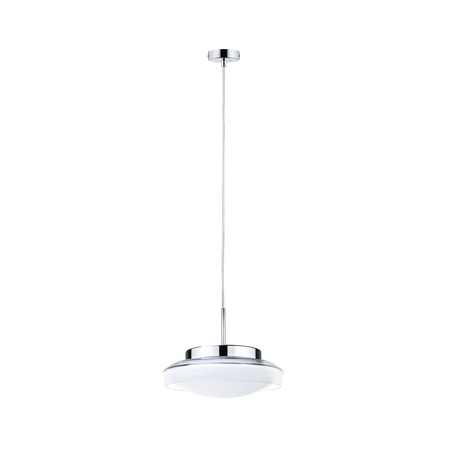 Lampa wisząca  LUENA LED 11.5W 600lm okrągła 250mm 3000K IP44 230V szkło chrom / metal