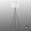 Lampa Podłogowa Wotan Fischer&Honsel E27 3x40W piaskowo-czarny metal 40387