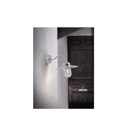 Lampa Ścienna Nordlux E27 60W Srebrny 22671031