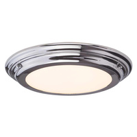 Plafon Welland 1 źródło światło Polerowany chrom Polerowany chrom WELLAND-F-PC Elstead Lighting