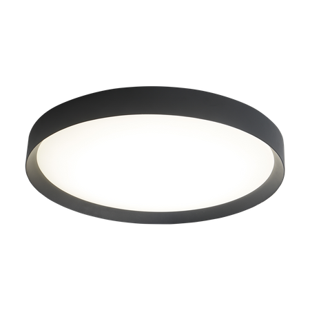 Lampa sufitowa Minsk ACB Lighting LED Teksturowana czerń Żelazo/PVC P375861N