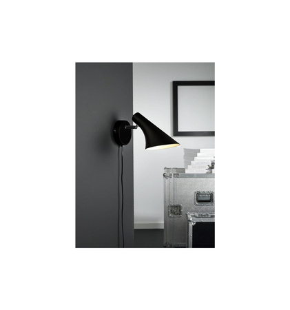 Lampa ścienna Kinkiet Nordlux E14 40W Metal Czarny 72711003