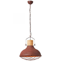 Lampa wisząca Brilliant EMMA 93406/55 E27 47cm -rdzawy