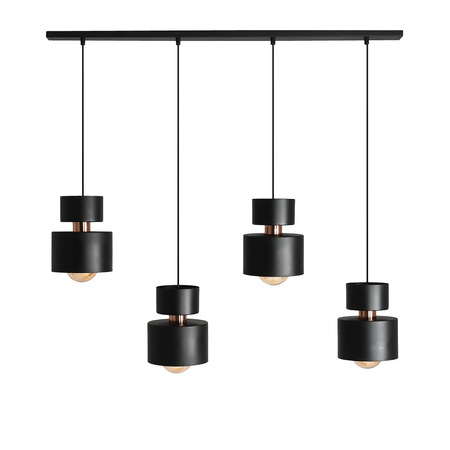 LAMPA WISZĄCA KADM 4 BLACK