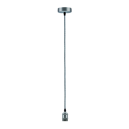 Neordic Eldar Lampa wisząca max. 1x20WE27 Szary/Nikiel-szcz 230V Metal