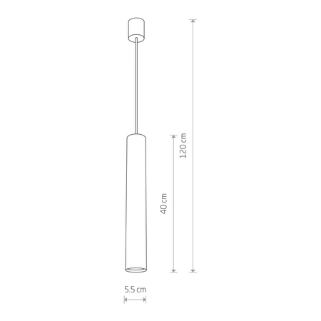 Lampa sufitowa EYE L Biały Nowodvorski 5455