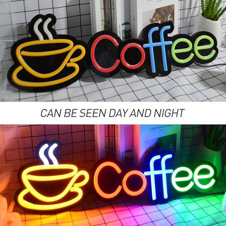 NEON COFFEE 60x20 ULFN431 Unilight