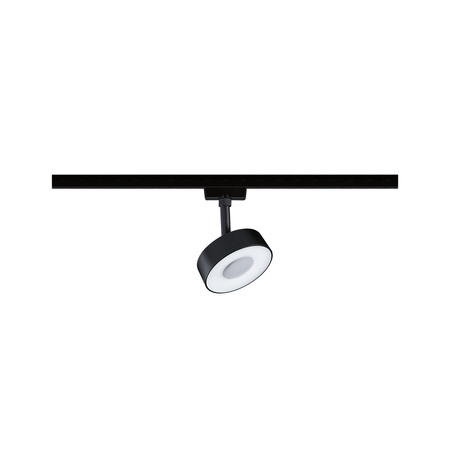 Reflektor na szynoprzewód URail CIRCLE LED  5W 210lm 3000/4000K 230V czarny matowy/ metal