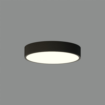 Lampa sufitowa London ACB Lighting LED Teksturowana czerń Żelazo/PVC P376030N