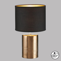 Lampa stołowa Bronz Fischer&Honsel E14 1x25W w kolorze brązu ceramika 50657