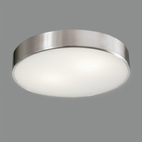 Lampa sufitowa Dins ACB Lighting LED E27 Satynowy nikiel/opal Żelazo/Szkło P03953NMS