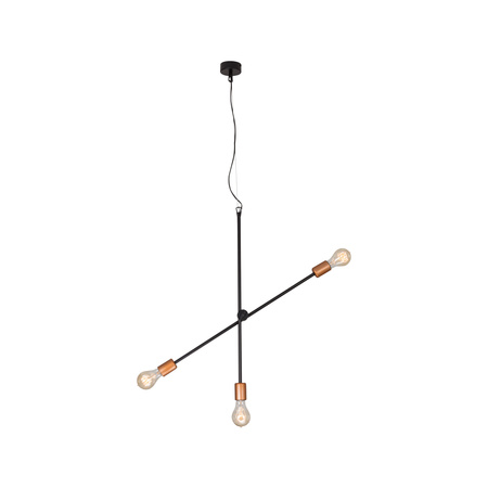 Lampa sufitowa STICKS Czarny Nowodvorski 6268