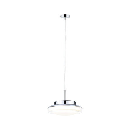 Lampa wisząca  LUENA LED 11.5W 600lm okrągła 250mm 3000K IP44 230V szkło chrom / metal