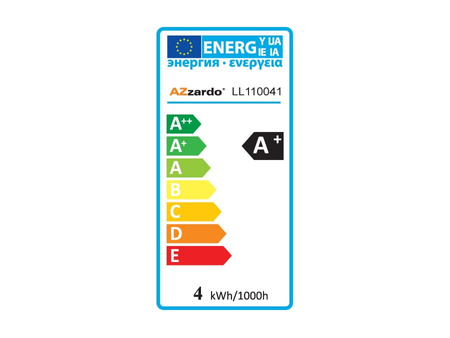 AZZARDO LED 15W ES111 BK DIMM 4300 LL210151 Azzardo AZ1876