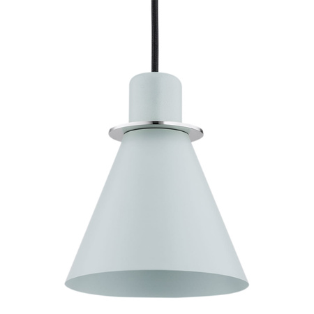 Lampa wisząca BEVERLY błękitny mat, el. chromowane E27 4683 Argon