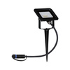 Naświetlacz Plug & Shine FLOOD SPOT 6.8W 580lm 3000K IP65 24V czarny / aluminium