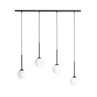 LAMPA WISZĄCA BOSSO 4 BLACK