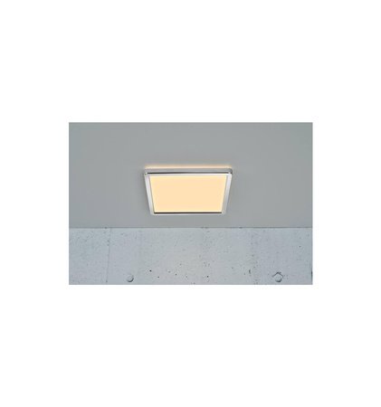 Lampa sufitowa Plafon kwadratowy OJA NORDLUX 1x14,5W LED Chrom Tworzywo 2015066133