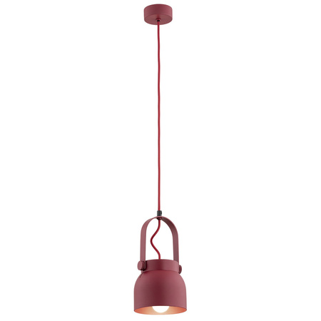 Lampa wisząca LOGAN czerwony E27 8292 Argon