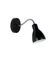 Lampa ścienna Kinkiet Nordlux E14 15W Metal Czarny 72991003