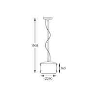 Zumaline Lampa WISZĄCA CRYSTAL CHROM 003064-001811