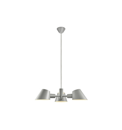 Lampa wisząca Nordlux E27 28W Aluminium Szary 2120703010