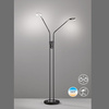 Lampa Podłogowa Dent Fischer&Honsel LED 2x6W piaskowo-czarny metal 40300