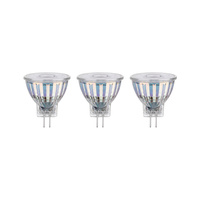 Źródło światła LED MR11 GU4 3x4.2W 345lm 36st. 2700K 12V srebrny / szkło