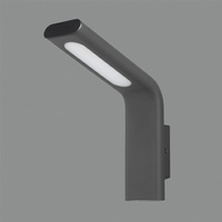 Lampa ścienna Zen ACB Lighting LED Teksturowany antracyt Aluminium/Poliamid A203810GR