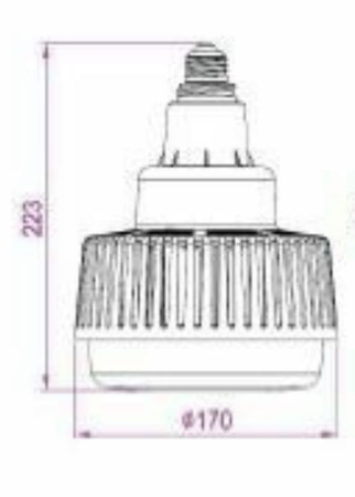 Żarówka LED z kloszem E27 - Neutralna barwa - 60W ULBU88 Unilight