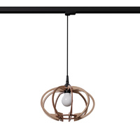 Lampa wisząca MANDELINO naturalne drewno E27 #B MYL.00469 Make Your Light