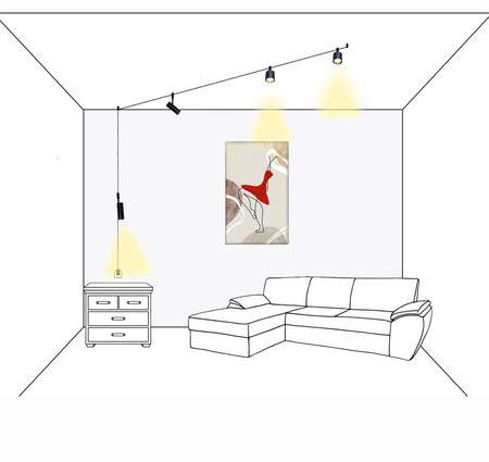 Minusplus Spot Light 6W 3000K ULTL129 Unilight