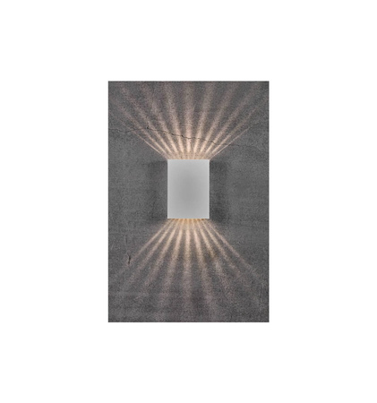 Lampa Ścienna Nordlux LED Aluminium Biały 2019051001