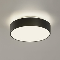 Lampa sufitowa Dins ACB Lighting LED Matowa czerń Podwójna warstwa szkła P039520NL