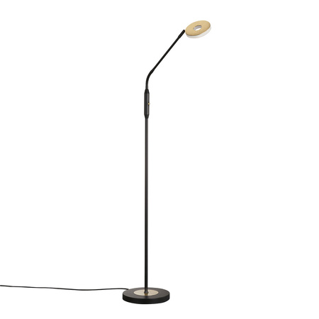 Lampa Podłogowa Dent Fischer&Honsel LED 1x7,5W piaskowo-czarny metal 40497