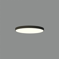 Lampa sufitowa London ACB Lighting LED Teksturowana czerń Metal/Akryl P376080NCA