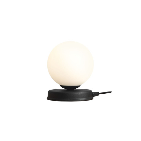 LAMPKA BIURKOWA BALL BLACK S