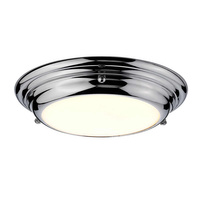 Mały plafon Welland  Polerowany chrom Polerowany chrom WELLAND-F-S-PC Elstead Lighting