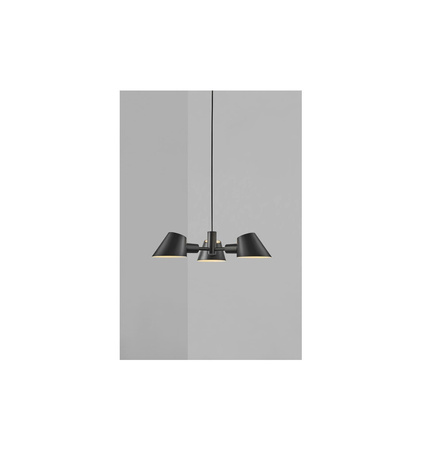 Lampa wisząca Nordlux E27 28W Aluminium Czarny 2120703003