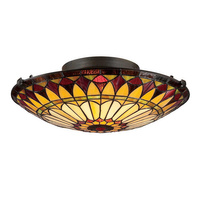 Plafon West End    Vintage brąz QZ-WEST-END-F Elstead Lighting