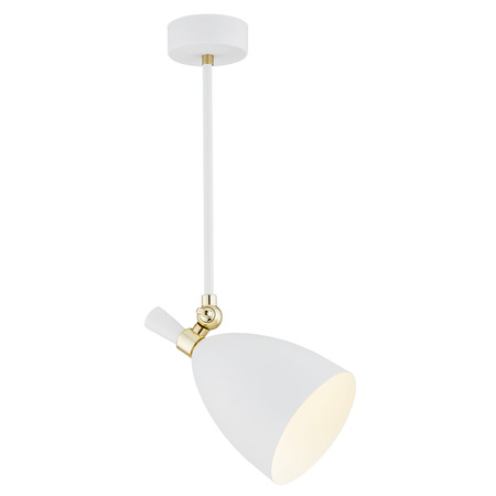 Lampa wisząca CHARLOTTE biały, mosiądz E27 4684 Argon