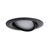 Oprawa do wbudowania NOVA LED PLUS DIM wychylna 6W 470lm 93mm 2700K IP65 230V  czarny matowy