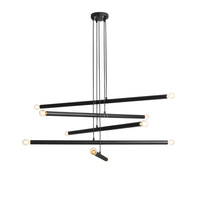 LAMPA WISZĄCA TUBO 10 BLACK