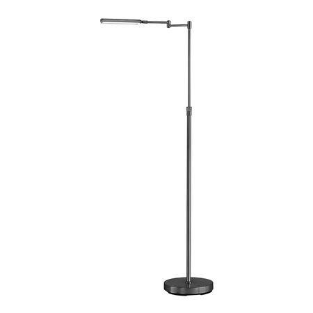 Lampa Podłogowa Nami Fischer&Honsel LED 1x6W piaskowo-czarny metal 40408