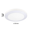 Plafoniera CIRCULA  14W SH Zigbee 2200-3000K IP44 230V biały / tworzywo sztuczne