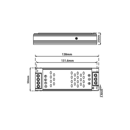 Zasilacz LED Slim 48V 100W ULFN57488 Unilight