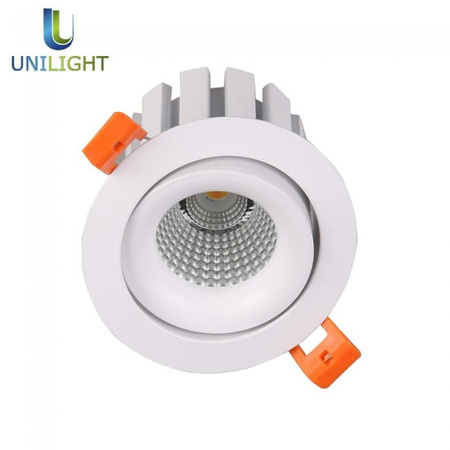 OCZKO OPRAWA SUFITOWA DOWNLIGHT - 8W. Ściemnianie oraz regulacja barwy: 2000K - 3000K. ULDL23 Unilight