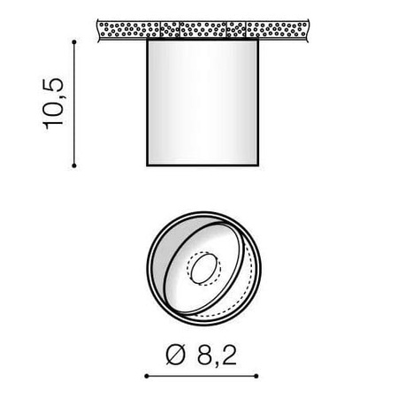 BOSTON TUBE WHITE Azzardo AZ3469